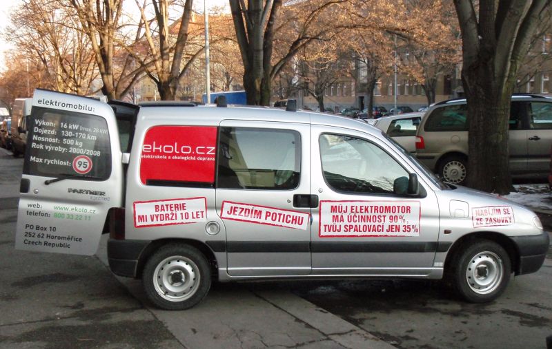 Elektromobil rozvoz 