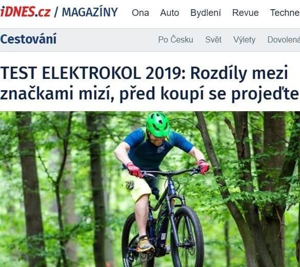 Velký test elektrokol 2019 - v ekolo.cz najdete to nejlepší