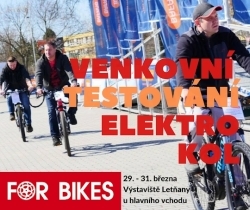 Velká dráha elektrokol na FOR BIKES nabízí test 50 modelů elektrokol!
