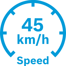 45 km/h