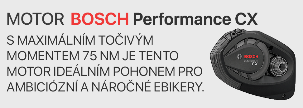 S maximálním točivým momentem 75 Nm je tento motor ideálním pohonem pro ambiciózní a náročné eBikery.