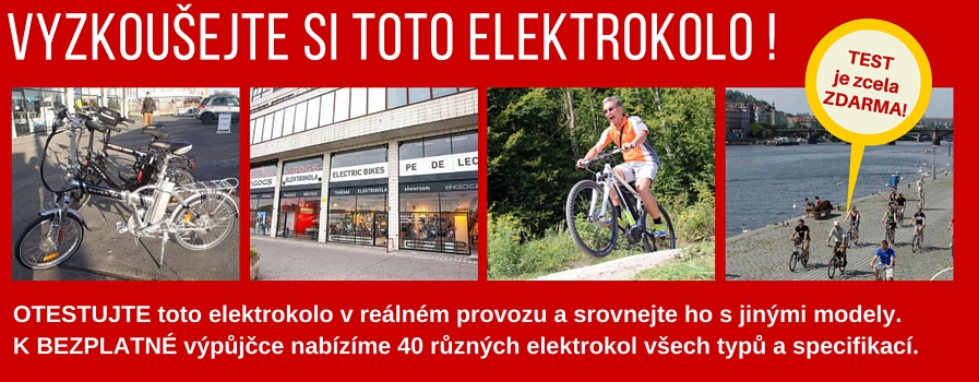 Otestujte si elektrokolo zdarma