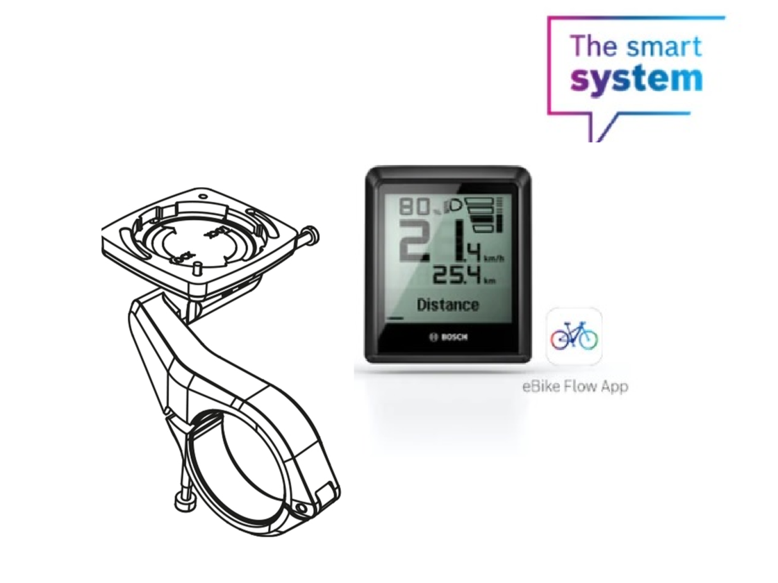 Displej Bosch Intuvia 100 Smart System + držák