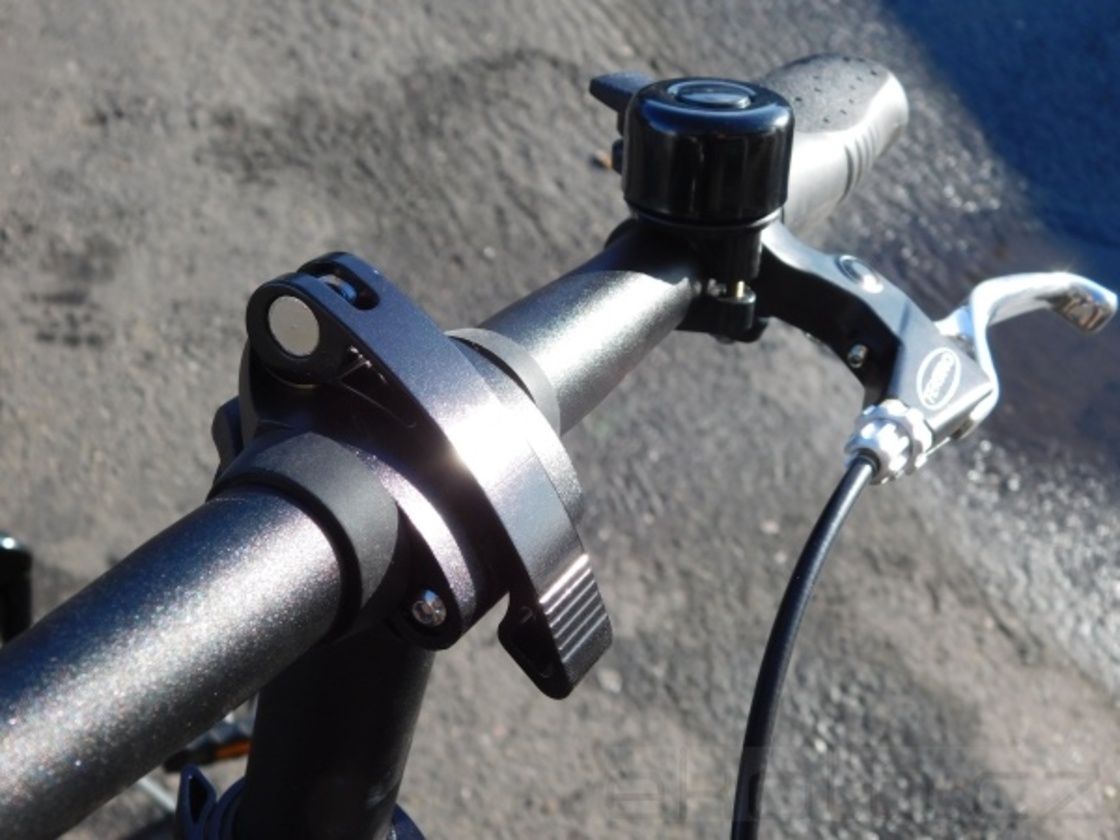 Skládací kolo FOLDY - řidítka lze nastavit a také dokonale složit